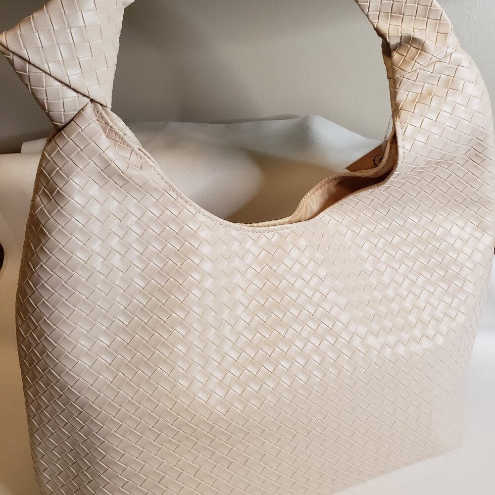 ULTA Beauty Cream Woven Tote Bag - NWT